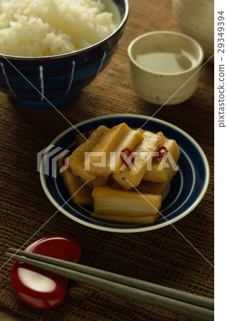 Kinpira lotus root (vertical cut) Kinpira lotus root (vertical cut) 29349394