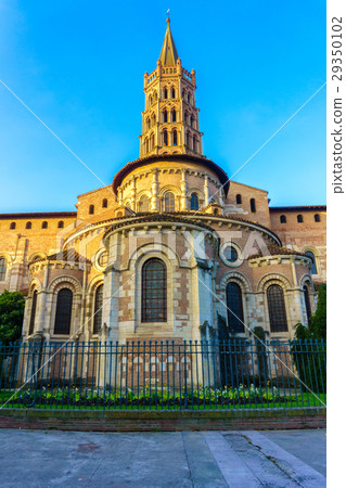 The bell tower of the Basilica of Saint Sernin The bell tower of the Basilica of Saint Sernin 29350102