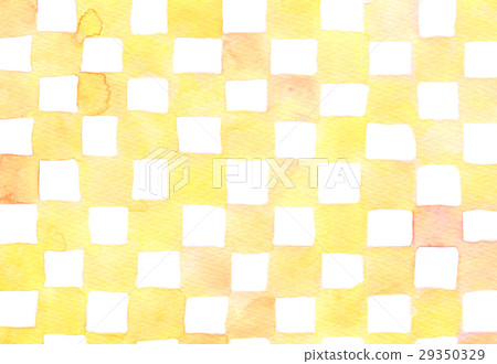 Watercolor texture checker pattern - Stock Illustration [29350329] - PIXTA
