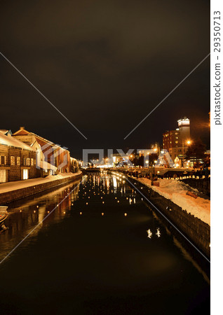 Otaru snow light path (Otaru Canal) 29350713