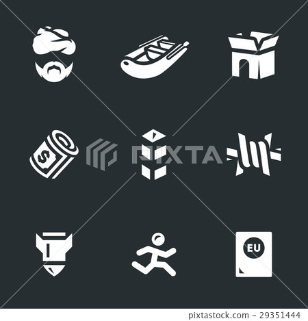 Vector Set of Immigration. Vector Set of Immigration. 29351444