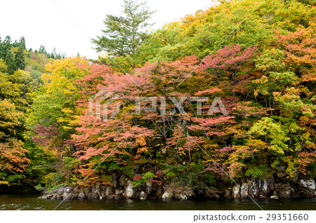 Autumn Taiping Lake Akita Prefecture Autumn Taiping Lake Akita Prefecture 29351660