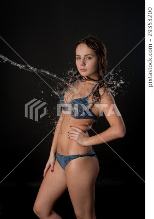 sexy body of young attractive woman 29353200