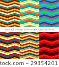 Set of Abstract Vintage Chevron Background EPS10 29354201