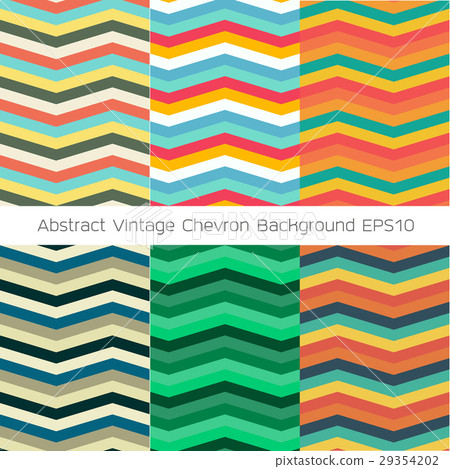 Set of Abstract Vintage Chevron Background EPS10 Set of Abstract Vintage Chevron Background EPS10 29354202