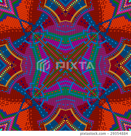 Multicolor seamless texture. Mosaic background. Multicolor seamless texture. Mosaic background. 29354884