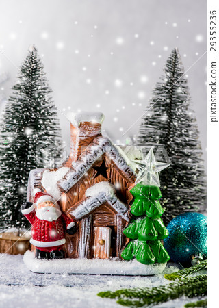 Merry Christmas and Happy New year, winter concept 29355236