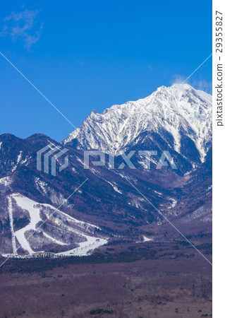 Yatsugatake in winter: Hirasawa Pass Yatsugatake in winter: Hirasawa Pass 29355827