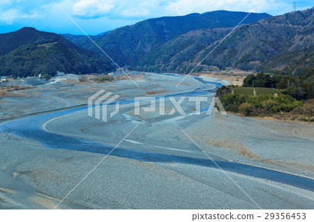 Scenery along the Oigawa Railroad 29356453