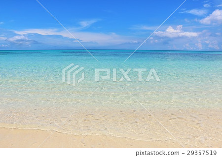 Okinawa blue sky and blue sea 29357519