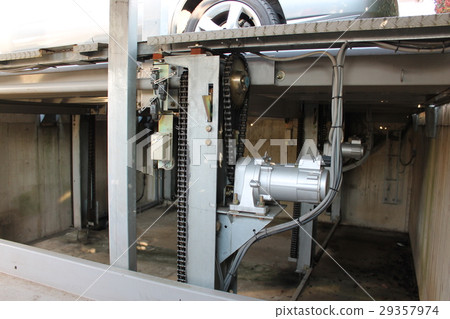 Mechanical parking lot inside 29357974