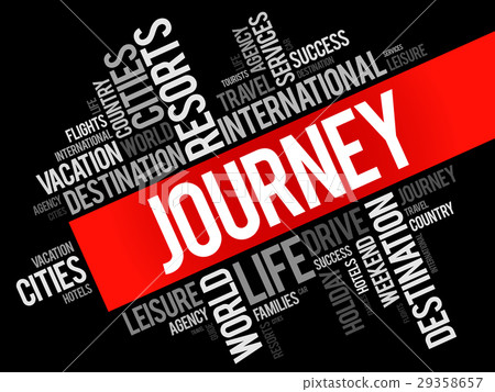 Journey word cloud collage 29358657