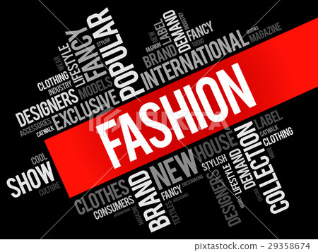 Fashion word cloud collage 29358674