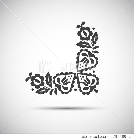 Traditional folk patterns, simple folk symbol 29358962