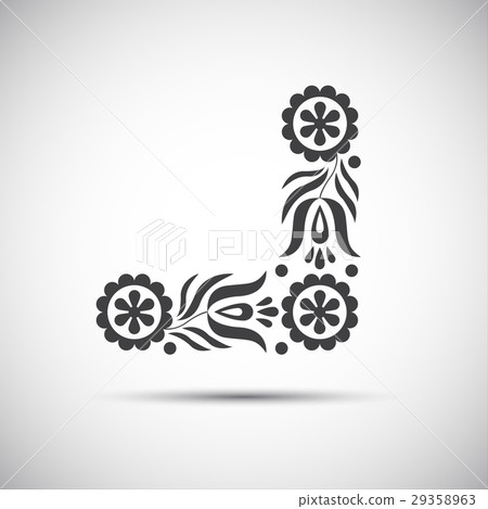 Traditional folk patterns, simple folk symbol 29358963