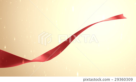Ribbon red - Stock Illustration [29360309] - PIXTA