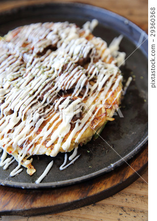 Japanese food okonomiyaki , Japanese pizza Japanese food okonomiyaki , Japanese pizza 29360368