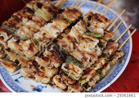 Buta yaki pork barbecue in japanese style Buta yaki pork barbecue in japanese style 29361661