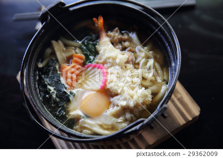 Prawn Tempura Udon Japanese food 29362009