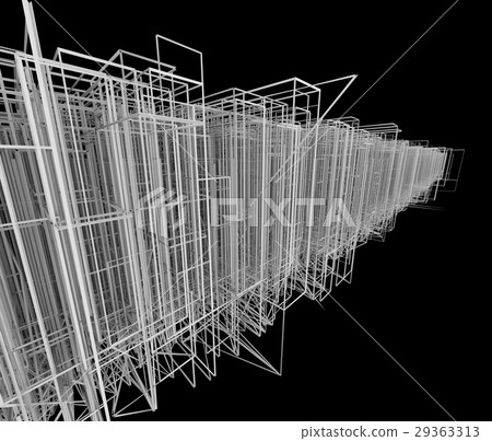 Image of frame structure - Stock Illustration [29363313] - PIXTA
