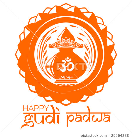 Happy Gudi Padwa. Hindu New Year Happy Gudi Padwa. Hindu New Year 29364288