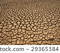 dried and cracked soil in arid season. 29365384