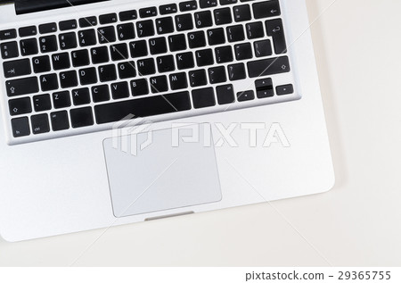 Modern laptop computer, top view Modern laptop computer, top view 29365755