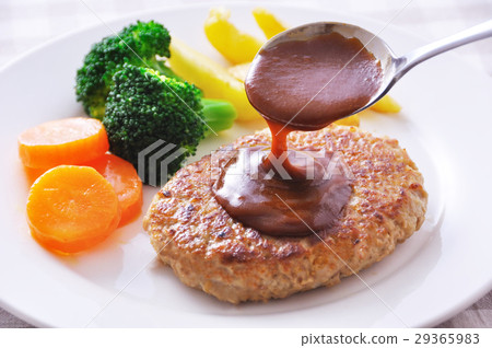Hamburger steak  29365983