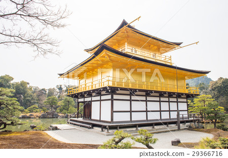 Kinkaku-kakenenji in early spring Kinkaku-kakenenji in early spring 29366716