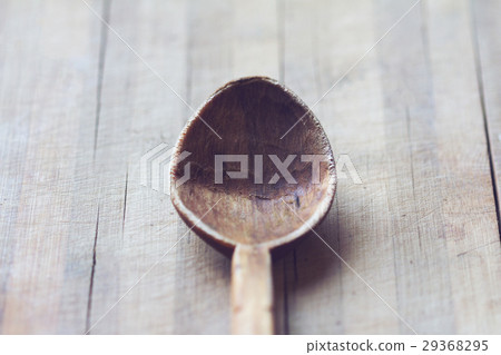 kitchen wooden spoon on wooden board 29368295
