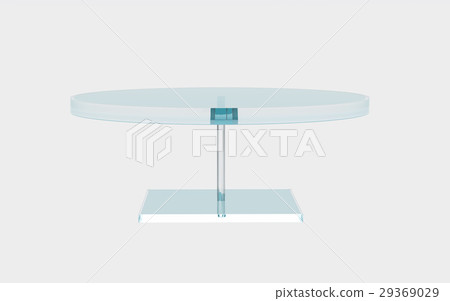 round of glass table 29369029
