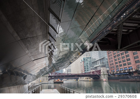Plaice inclosing barrier for looking at river Plaice inclosing barrier for looking at river 29370608