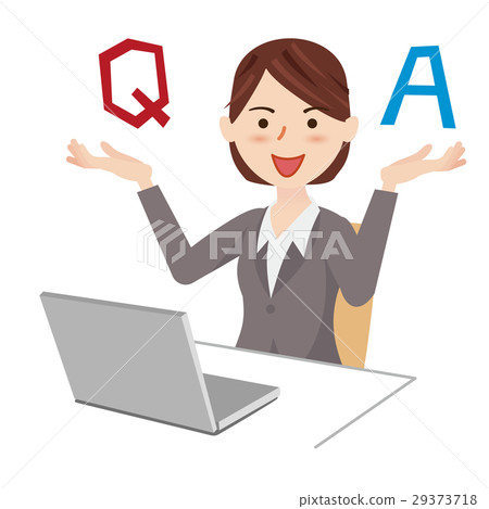Business woman desk work Business woman desk work 29373718