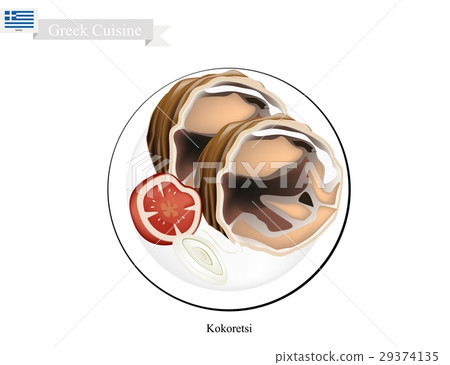 Grilled Kokoretsi , The Popular Dish of Greece 29374135