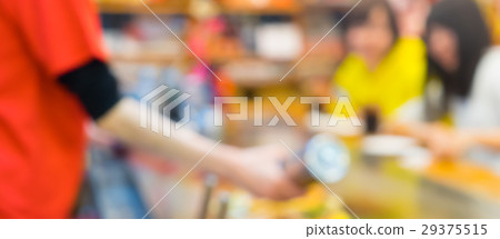 Okonomiyaki Bar Blurred for background Okonomiyaki Bar Blurred for background 29375515