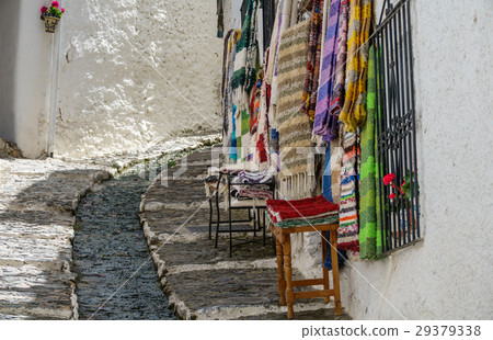 Street in Alpujarra, Granada, Spain Street in Alpujarra, Granada, Spain 29379338