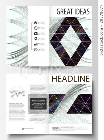 Business templates for bi fold brochure, magazine 29379677