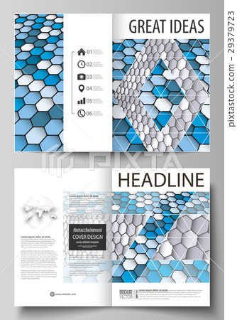 Business templates for bi fold brochure, magazine 29379723