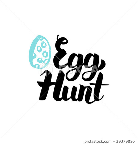 Egg Hunt Handwritten Lettering Egg Hunt Handwritten Lettering 29379850
