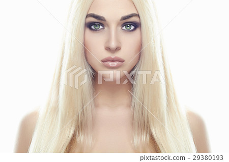 Young blond woman.Beautiful Girl.close-up fashion  29380193