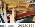 Benches in an old church 29380459