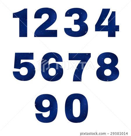 Numbers Dark Sky 29381014