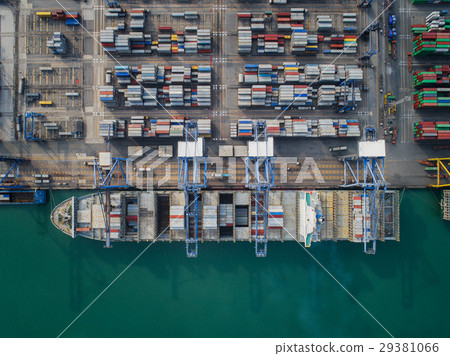 top view of Logistic port 29381066