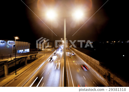 Traffic in the city background Traffic in the city background 29381318