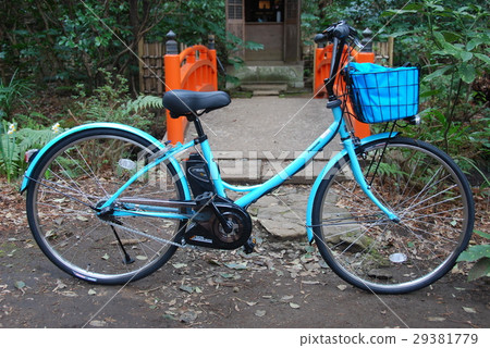 Blue bicycle (Ishidori Gorge / Setagaya ku Tokyo district power) 29381779