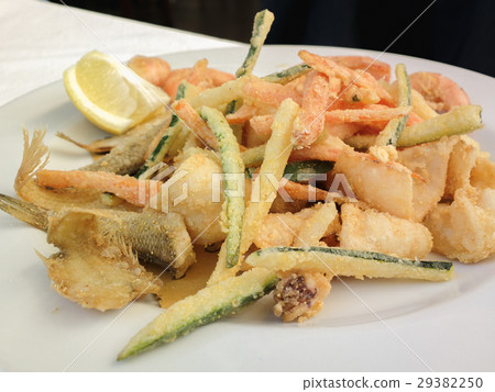 Hot and cold snacks from barnacles fish and shrimp Hot and cold snacks from barnacles fish and shrimp 29382250