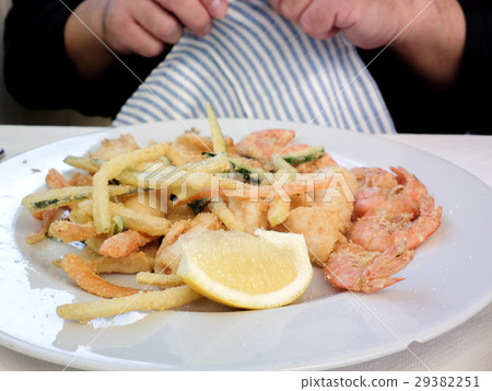 Hot and cold snacks from barnacles fish and shrimp Hot and cold snacks from barnacles fish and shrimp 29382251