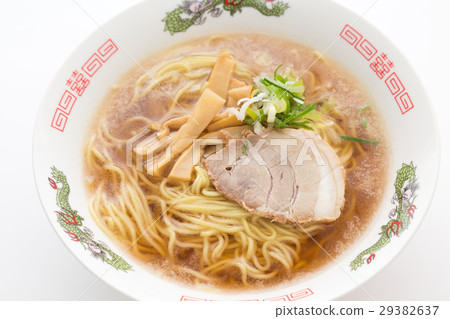 Soy sauce ramen white back Soy sauce ramen white back 29382637