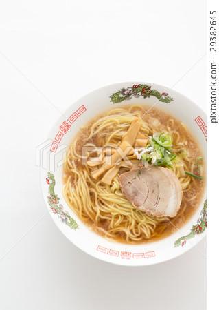 Soy sauce ramen white back 29382645
