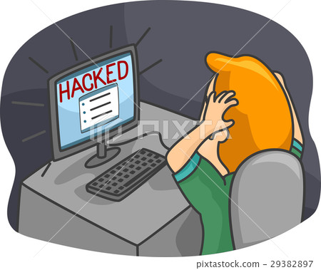 Man Account Hack Frustrated Man Account Hack Frustrated 29382897